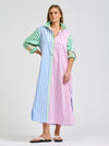 Luna Longline Shirtdress Spring Combo