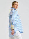 Elodie Trim Floral Pale Blue Floral Trim