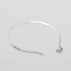 Sphinx 2mm Snake Chain Bracelet - Silver