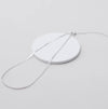 Sphinx 2mm Snake Chain Necklace - Silver