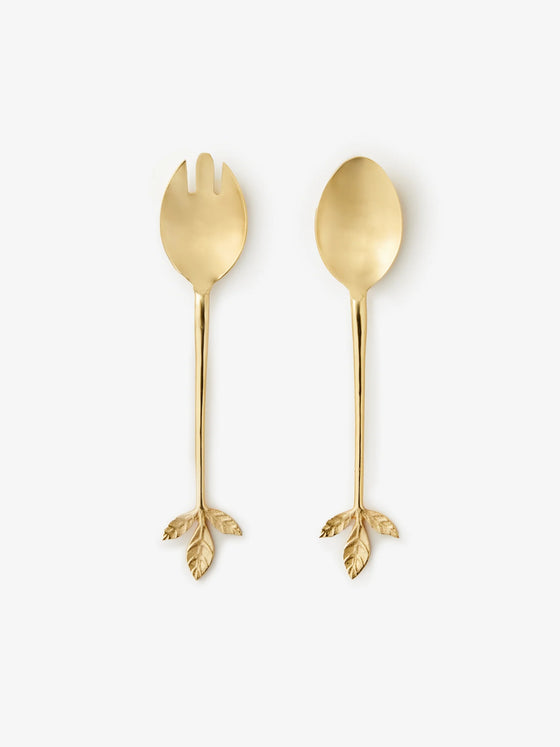 Leaves Salad Servers