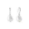 ROMY FRESHWATER PEARL SILVER HOOK DROP EARRING