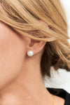 MILLA FRESHWATER BARQOUE PEARL SILVER STUDS SILVER