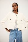 Meredith Cream Jacket Bash