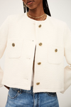 Meredith Cream Jacket Bash
