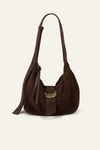 Chocolate Suede Bag
