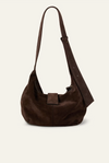 Chocolate Suede Bag