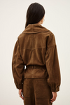 Bash Suede Manon Jacket Tobacco