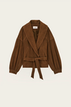 Bash Suede Manon Jacket Tobacco