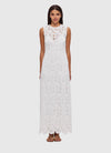 Serena Crochet Midi Dress