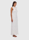 Serena Crochet Midi Dress