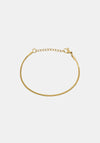 Sphinx 2mm Snake Chain Bracelet - Gold