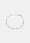 Sphinx 2mm Snake Chain Bracelet - Silver