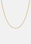 Sphinx 2mm Snake Chain Necklace - Gold