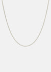 Sphinx 2mm Snake Chain Necklace - Silver