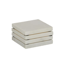  Neo Square Marble Coaster Set of 4