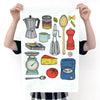 Artist Tea Towel - Italian Kitchen