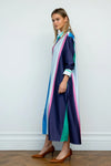 Luna Longline Shirtdress Spring Bold Stripe