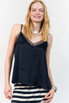 Viane Top Dark Blue