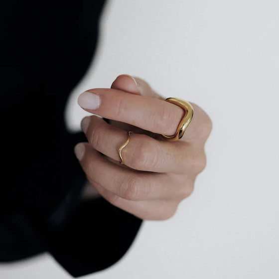Wabi Sabi Ring - Gold
