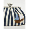 Gerusia Weekend Bag Navy Sailboat