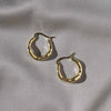 Wabi Sabi Hoops - Gold