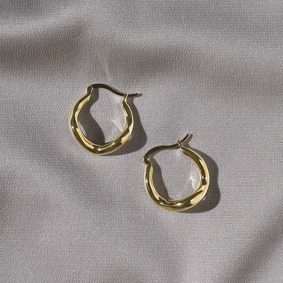 Wabi Sabi Hoops - Gold