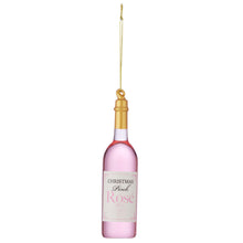  Rose Bottle Glass Ornament