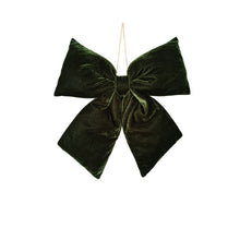  Hanging Bow Velvet 30x34cm