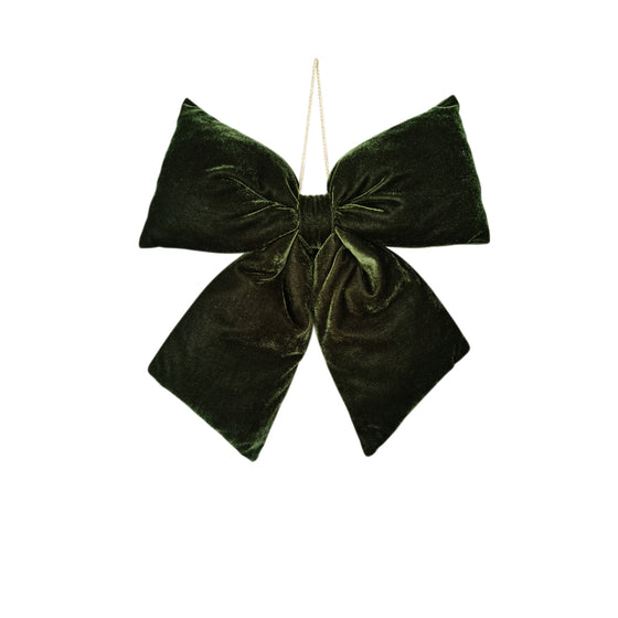 Hanging Bow Velvet 39x50cm