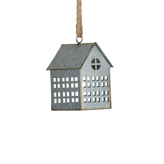 House Candle Lantern Iron 11x9cm