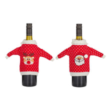  Wine Bottle Cover Red/White
