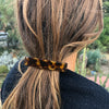 WS Acetate Barrette Gaia - Dark Tortoise