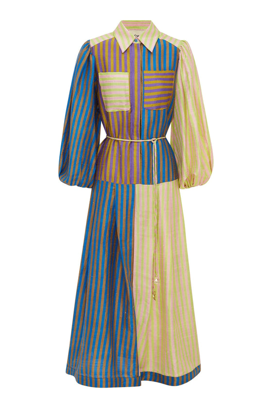 Diaz Stripe Shirtdress