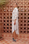 Mina Embroidered Shirtdress