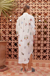 Mina Embroidered Shirtdress
