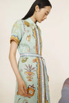 Surrealist Summer Shirtdress