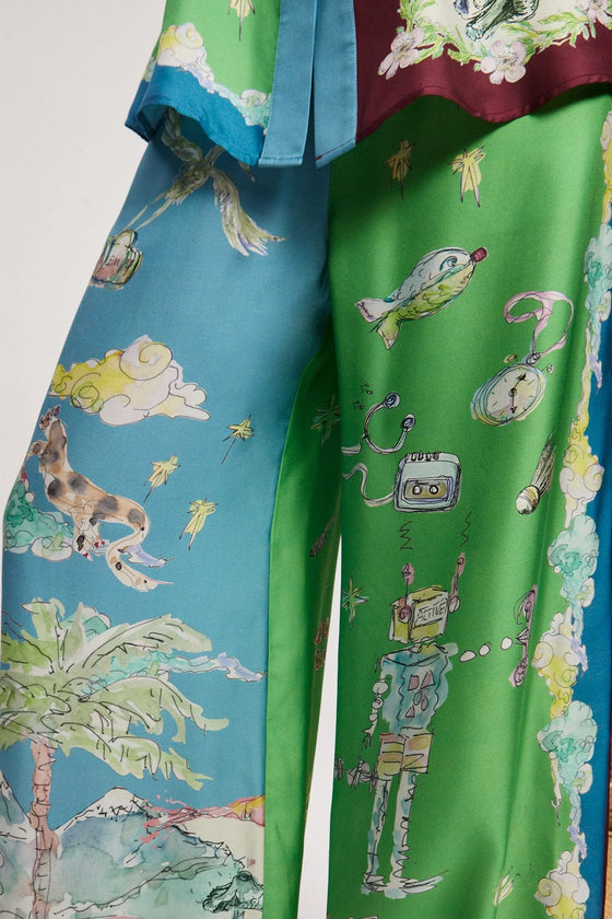 Daria Silk Pant