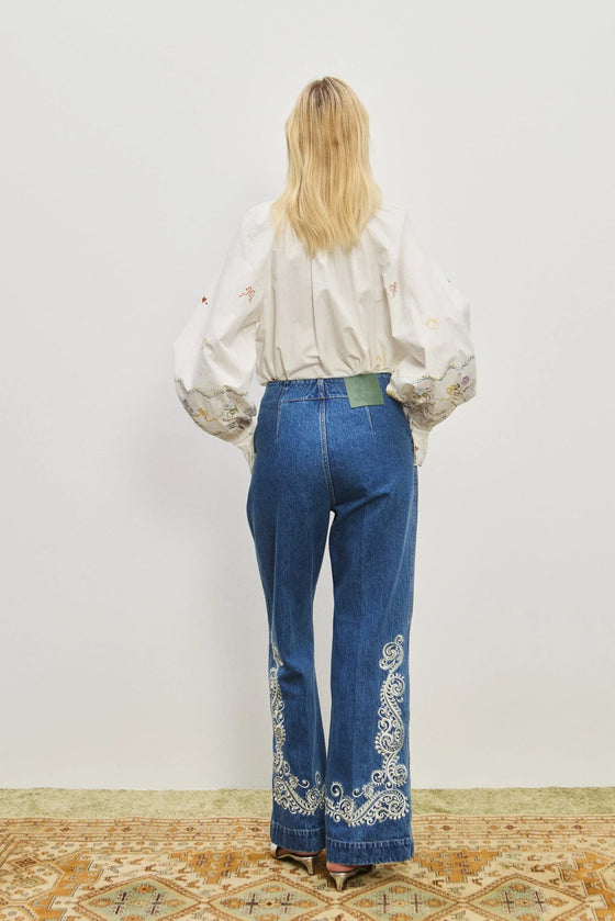 Giulia Embroidered Blouse