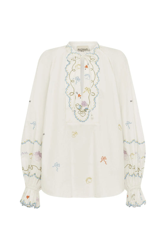 Giulia Embroidered Blouse