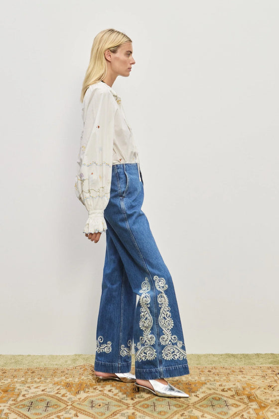 Giulia Embroidered Blouse