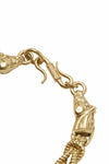 Rope Chain and Horse Clasp Bracelet