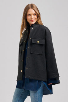  The Allegra Relaxed Wool Blend Jacket