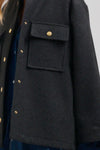 The Allegra Relaxed Wool Blend Jacket