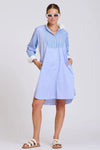 Bib Shirt Dress