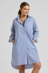 Grosgrain Shirt Dress