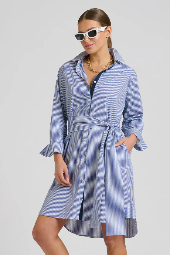 Grosgrain Shirt Dress