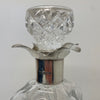 Crystal Decanter with silver collar