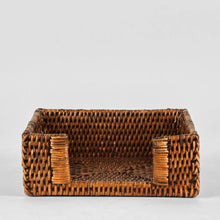  Paume Rattan Square Napkin Box