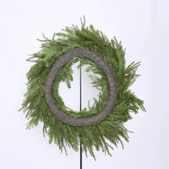 Mixed Cypress Wreath 91cm
